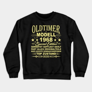 OLDTIMER MODELL BAUJAHR 1968 Crewneck Sweatshirt